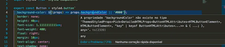typescript styled-components